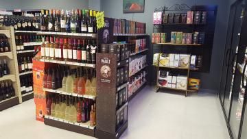 wine in store