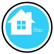 Siding cleaning icon.