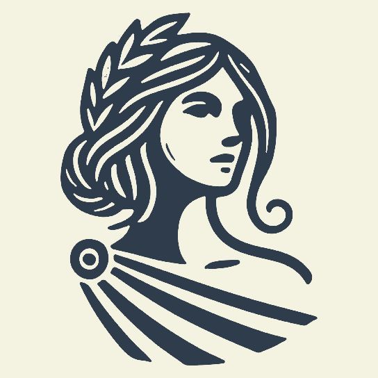 Un logo para la abogada ward maria paula barletta