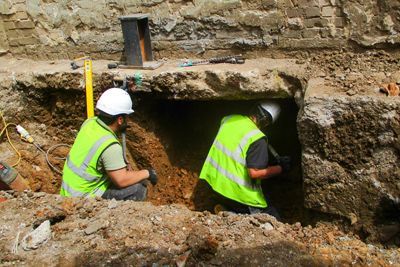 Kagaoan geological engineers doing Conventional Concrete and Pile Supported Underpinning job