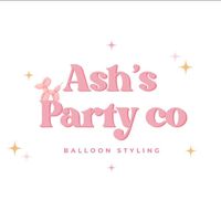 A logo for ash 's party co mackay queensland
