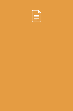 White document icon on a warm orange background.