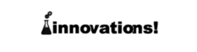 The word innovations is on a white background