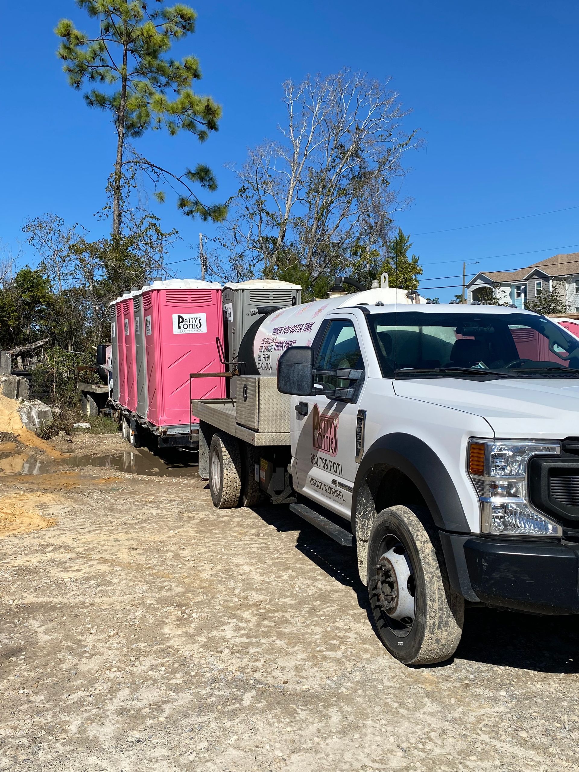 Portable Toilets — Bay County, FL — Patty’s Potties