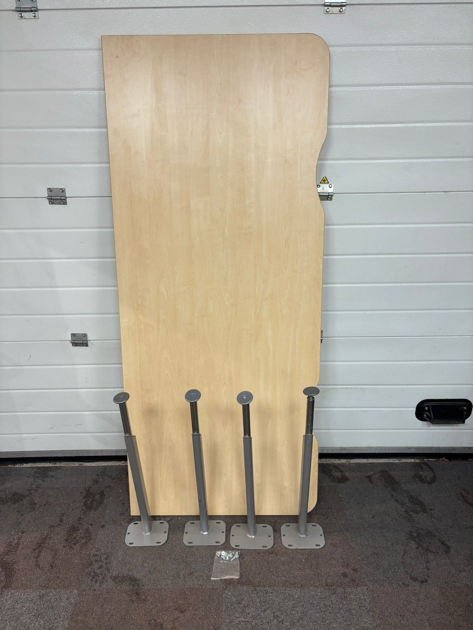 Used Straight 1800 mm Desk - Cable Management