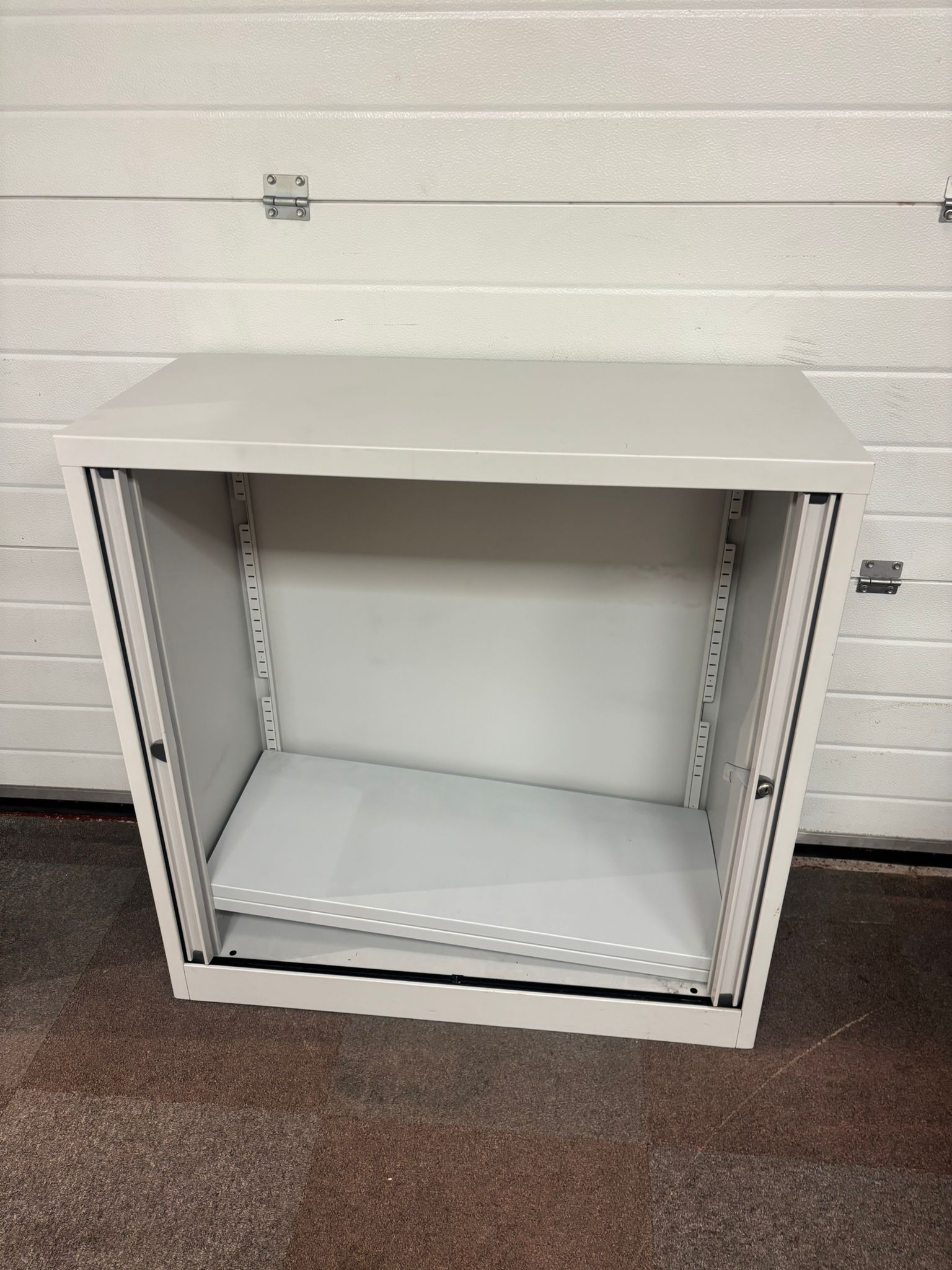 Used Office Small Tambour Cupboard