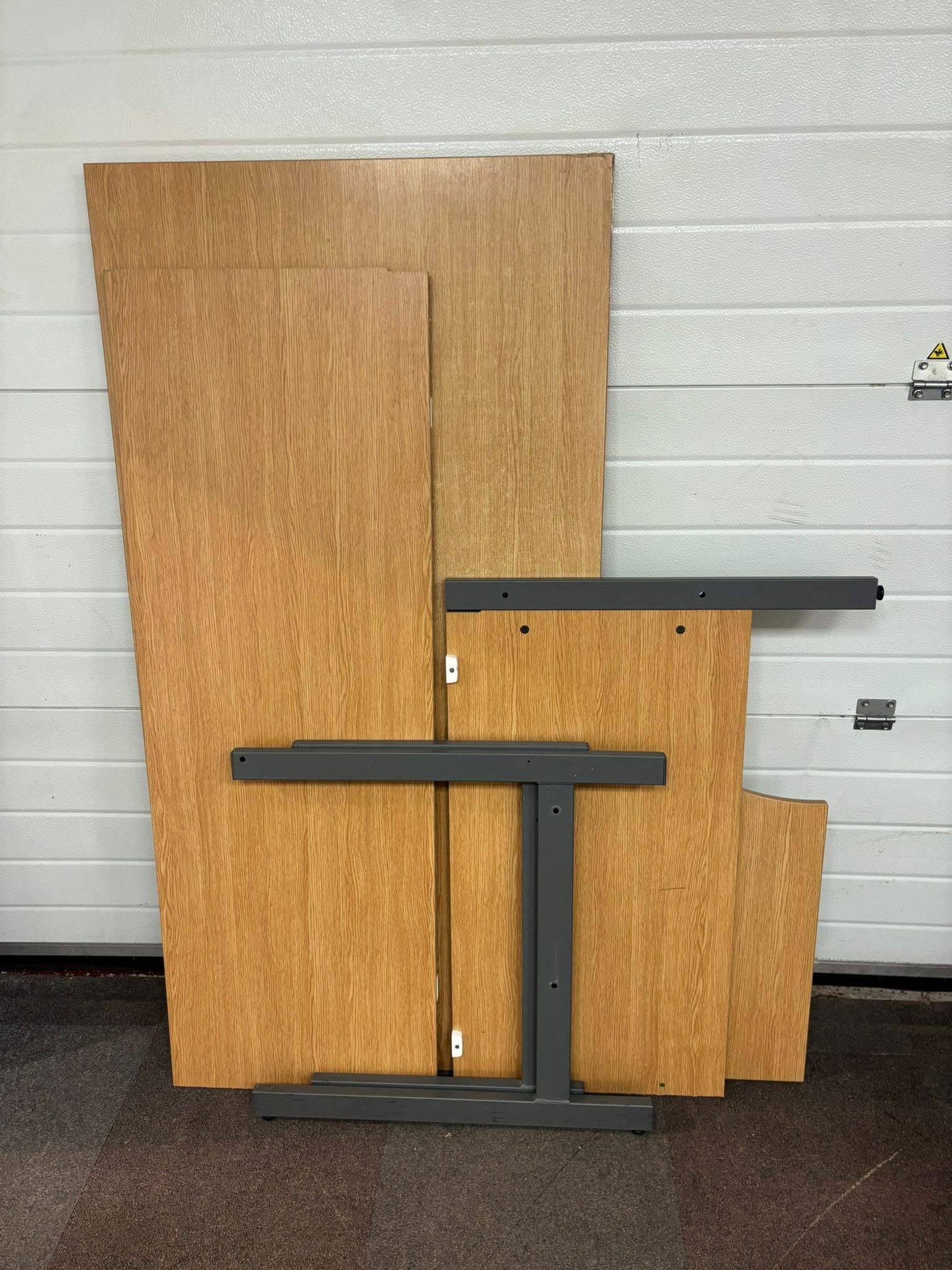 Used Curved Desk - Left Hand