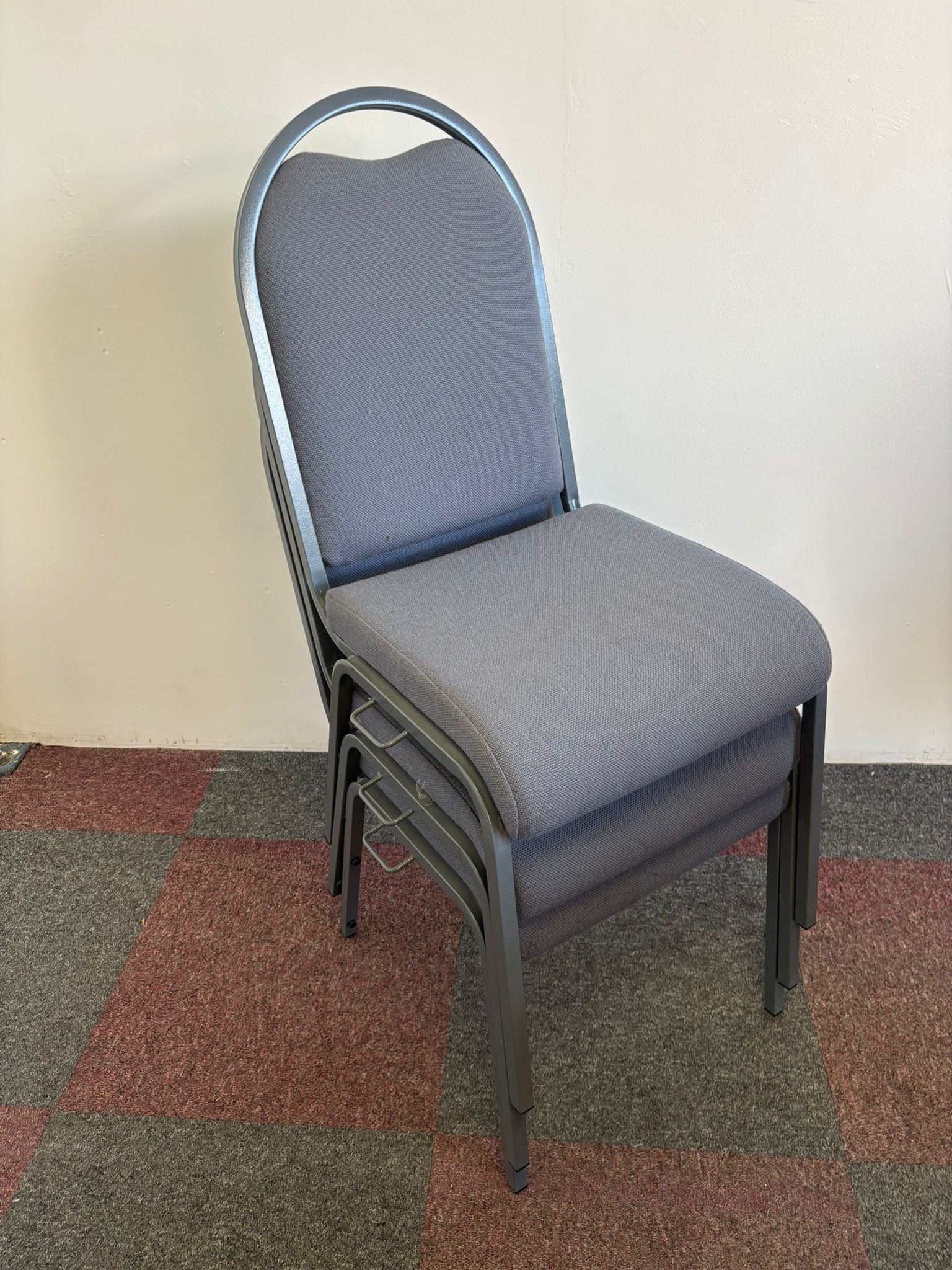 Used Banquet Chairs - Grey