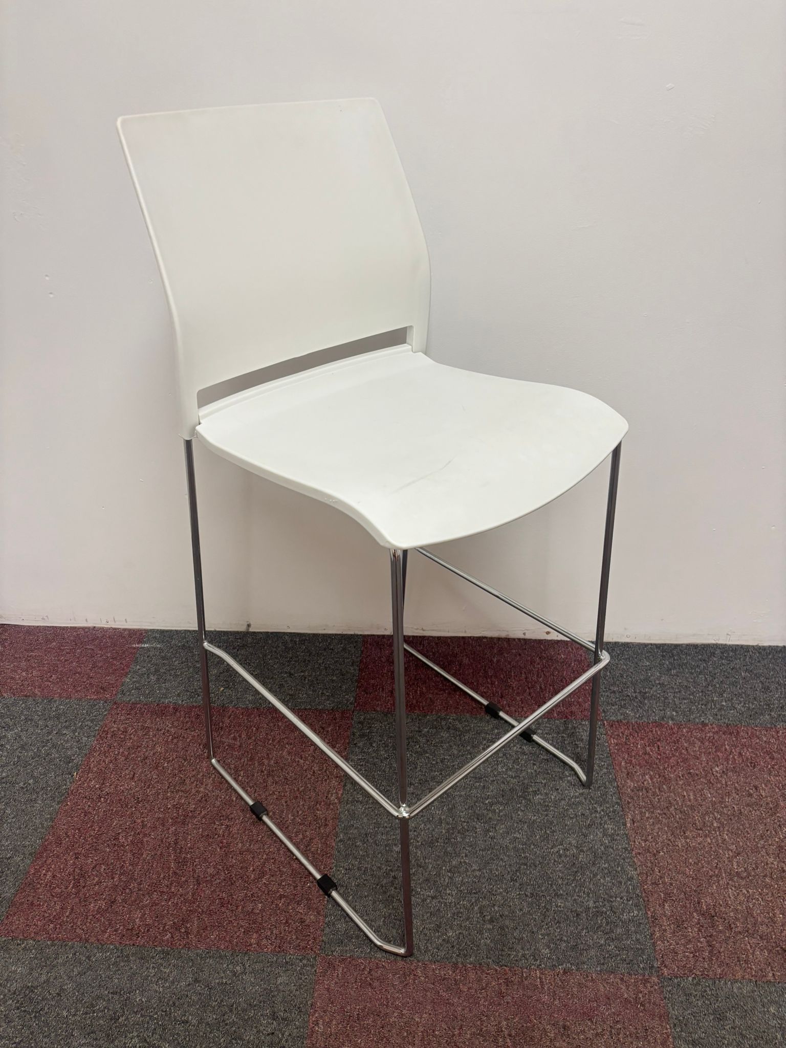 High Table Chairs - White