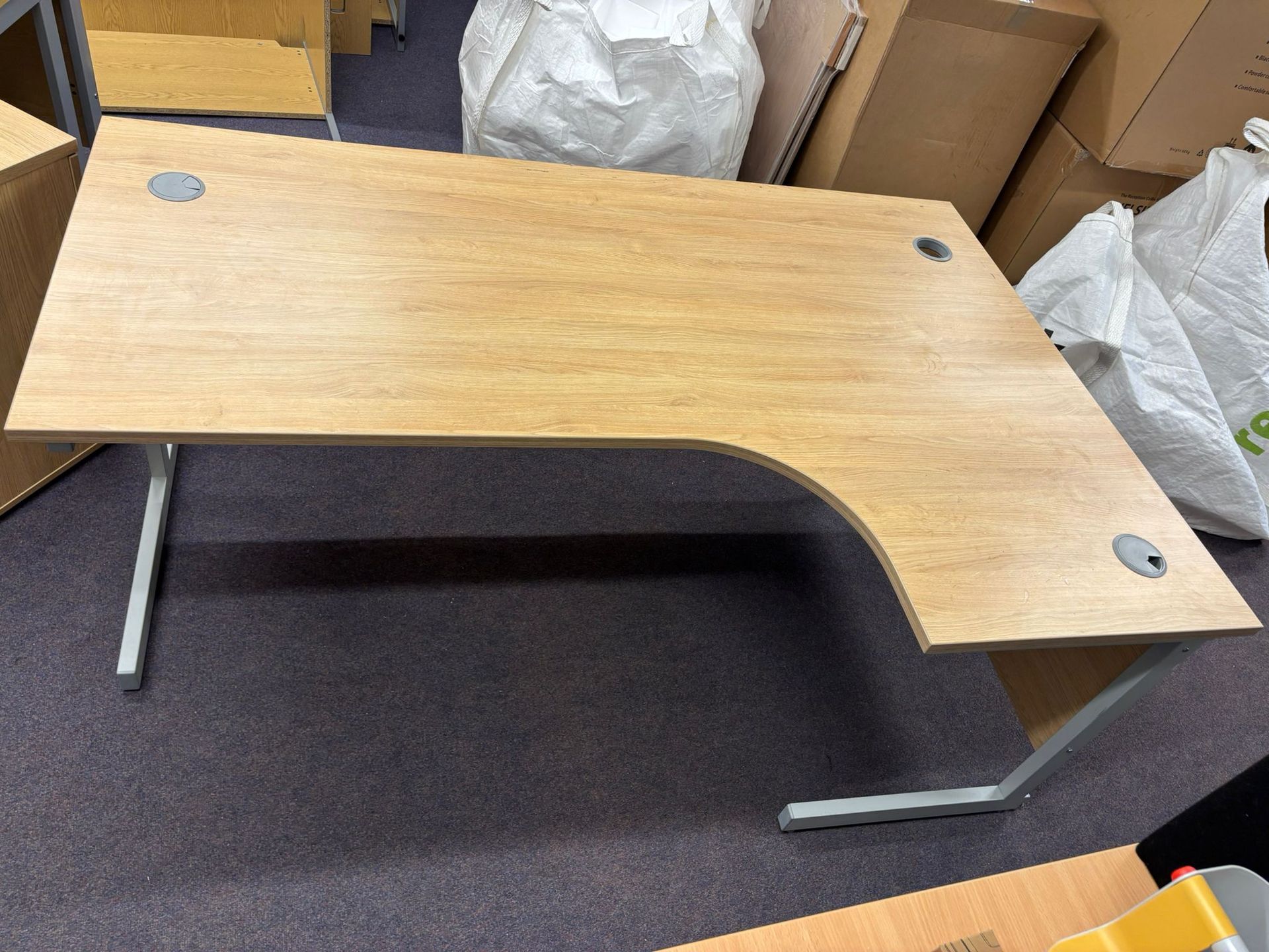 Used 1800 mm Curved Desk