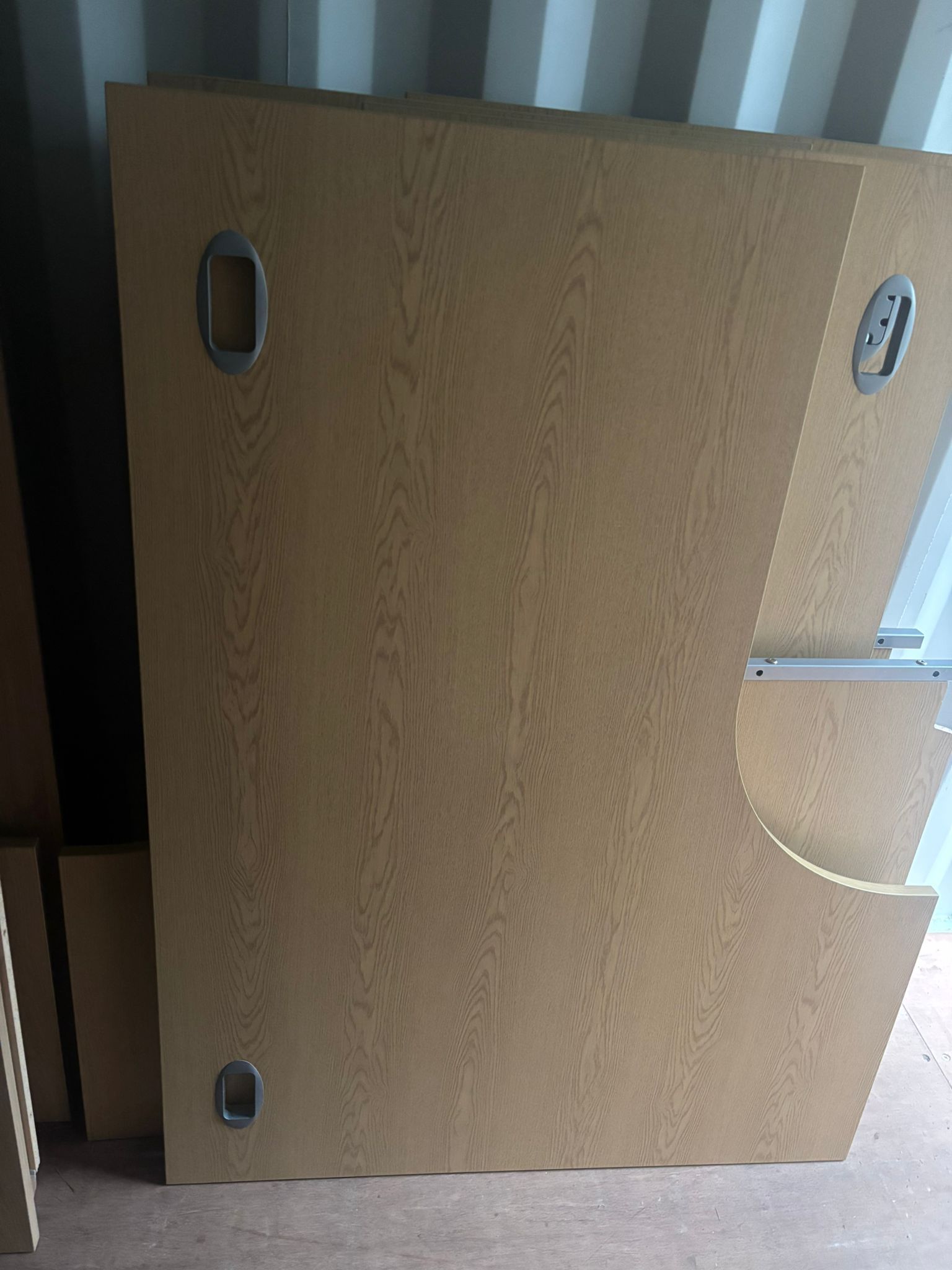 1600 mm Used Curved Desk