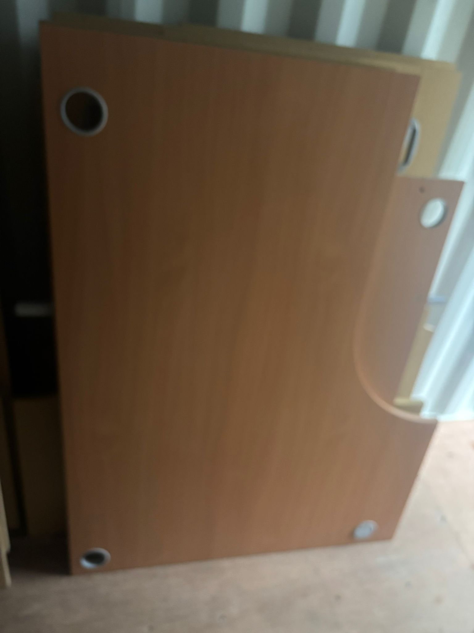 Used 1600 mm Curved Desk - Left Hand