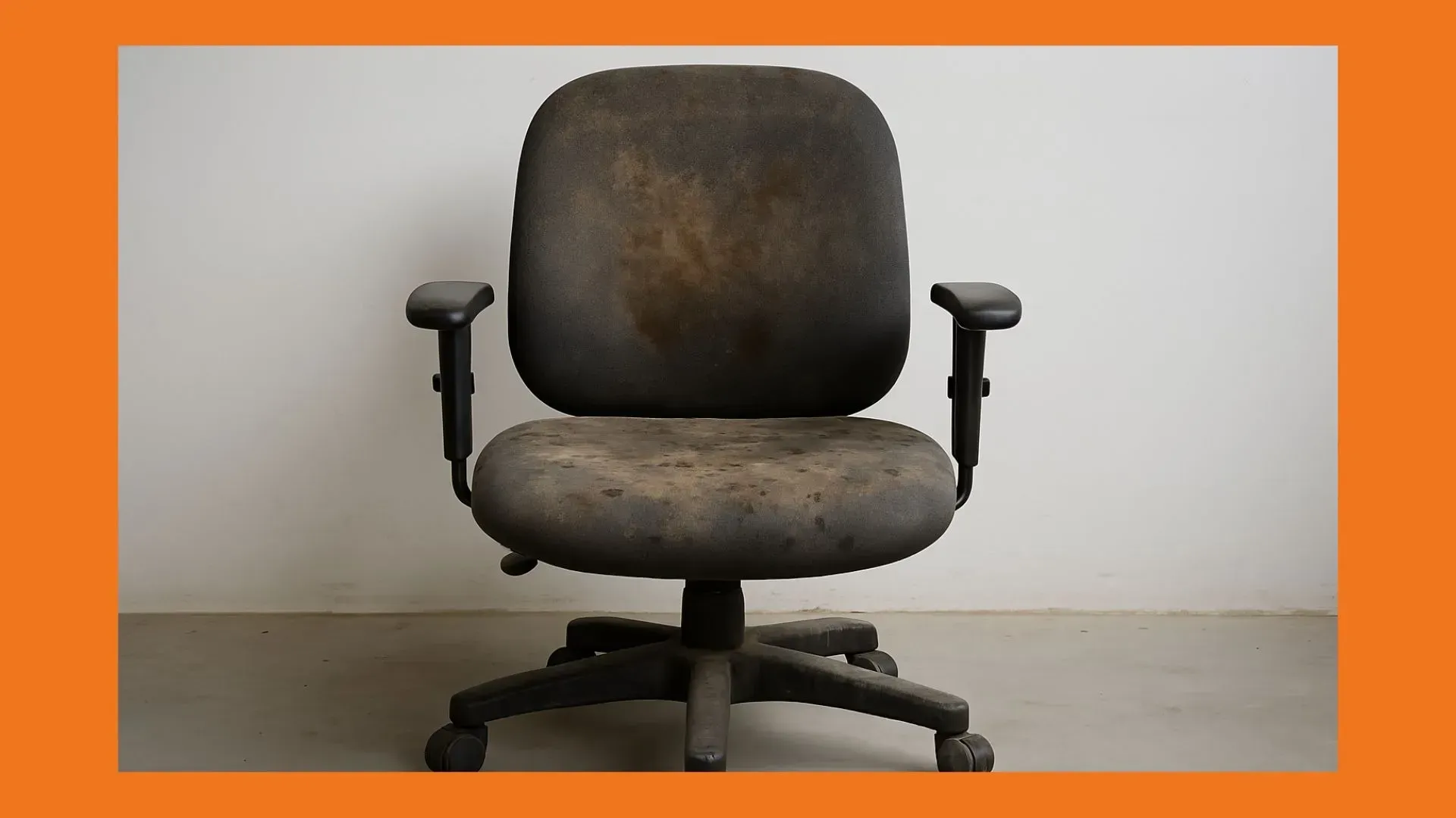 cleaning your dirty office chair