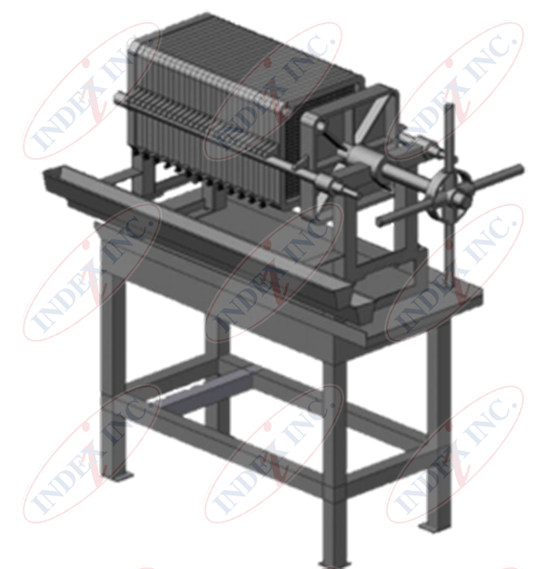 A drawing of a machine made by index inc.