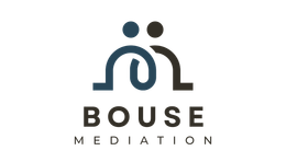 Logo: Two figures connected by an intertwined design, above the word 