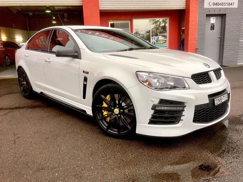 White Car — Automotive Tinting in Maitland, NSW