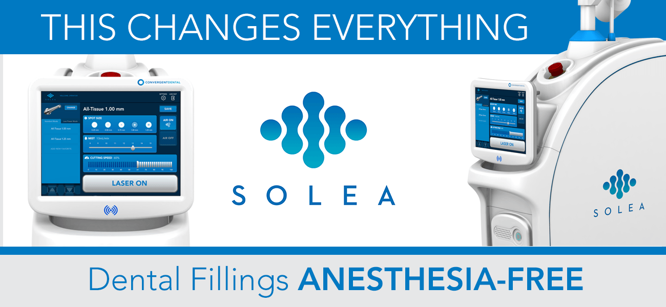 Get Anesthesia-Free Dental Fillings with SOLEA