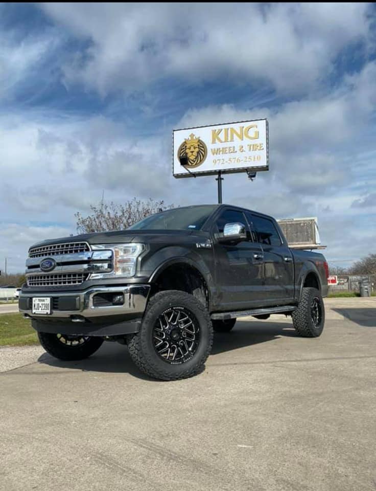 Car Parked In A Parking Lot — Red Oak, TX — King Wheel & Tires