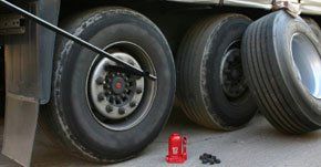 Truck tire repair