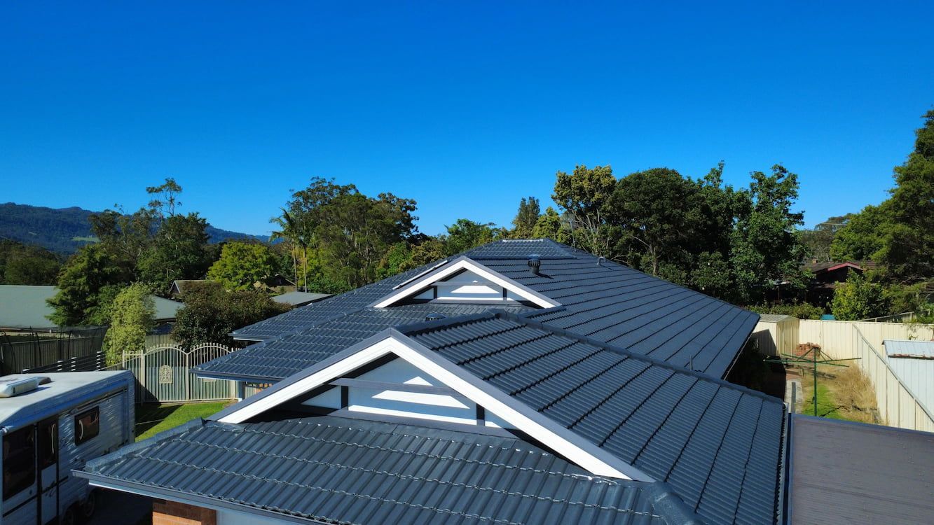 A tiled roof restoration in Moss Vale