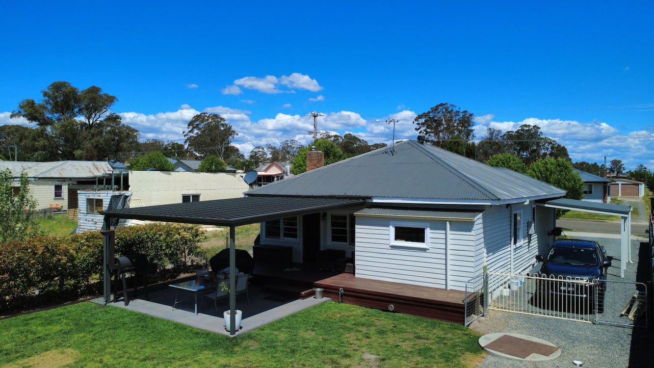 A colorbond roof restoration in castle hill
