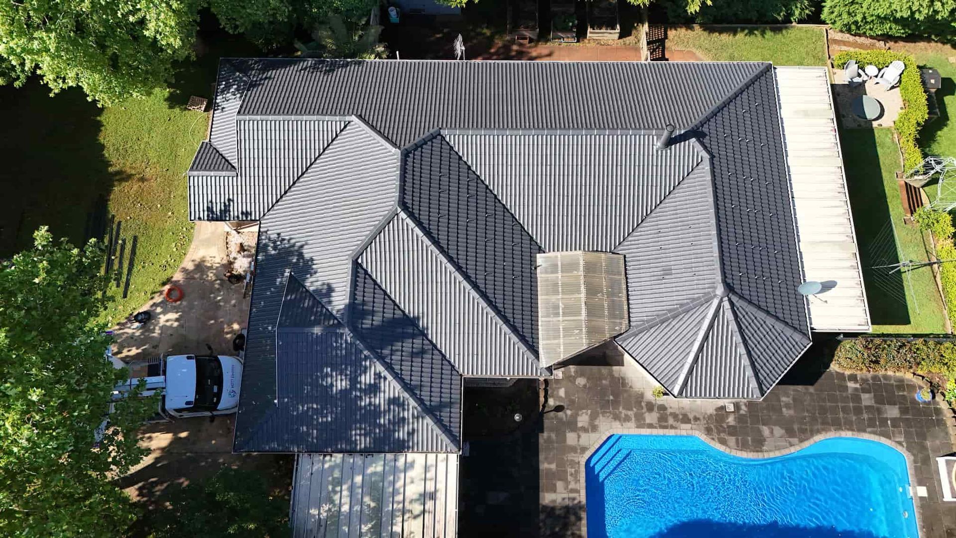 A fresh roof restoration in Sydney