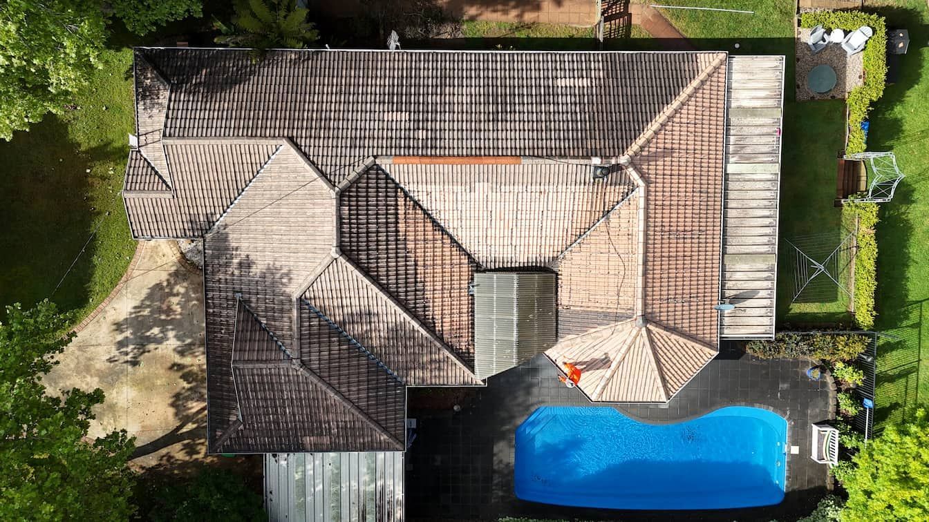 An old roof in Sydney