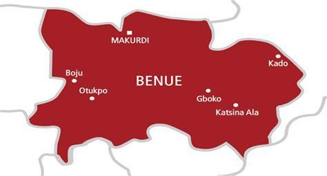 Map of Benue State