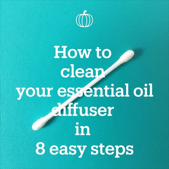 How to clean your essential oil diffuser in 8 easy steps