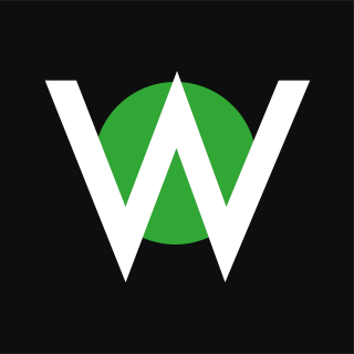 Webs of Color Favicon that leads back to the home page. A white letter W centered over a solid green circle.