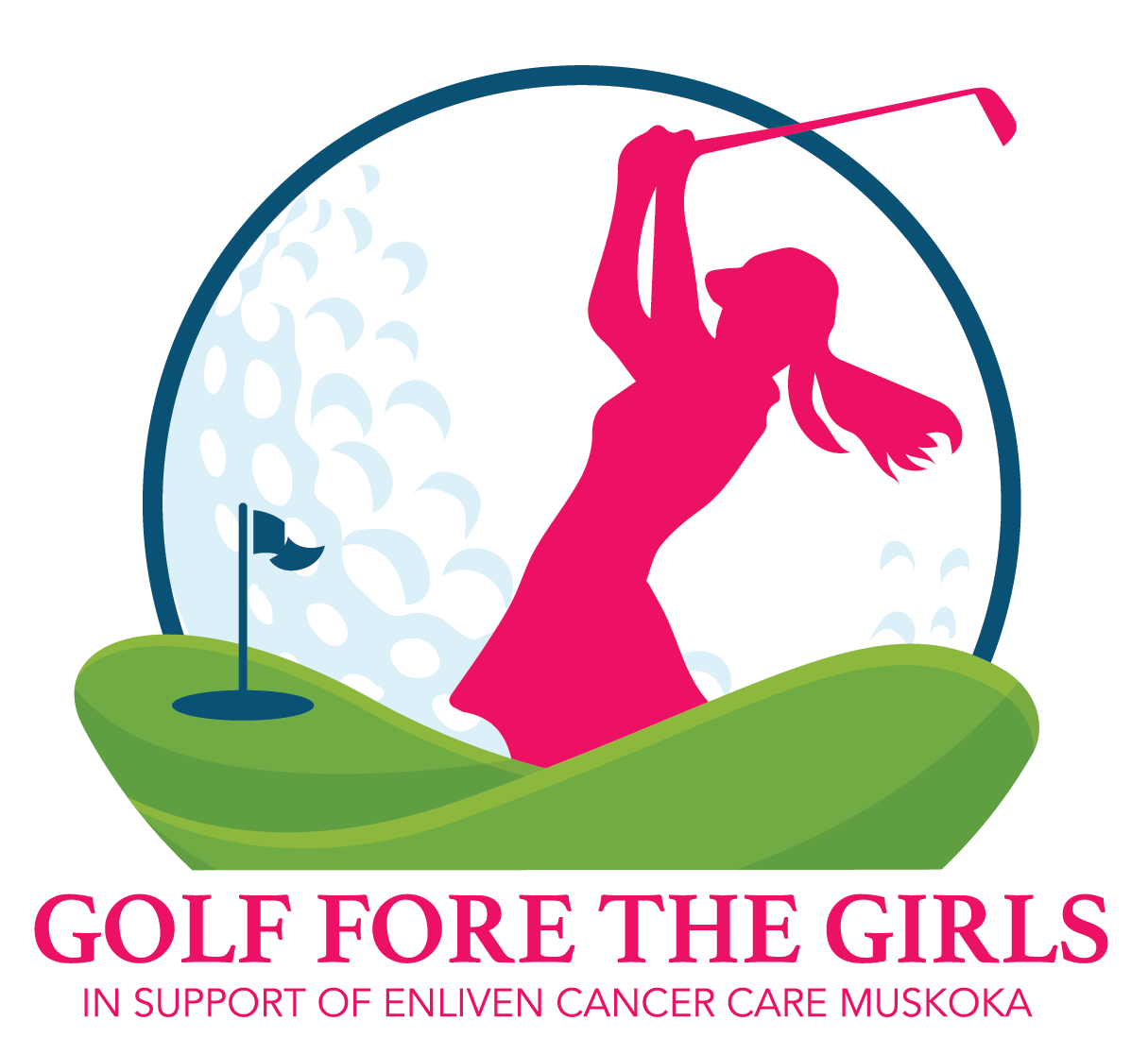 Golf Fore The Girls event logo