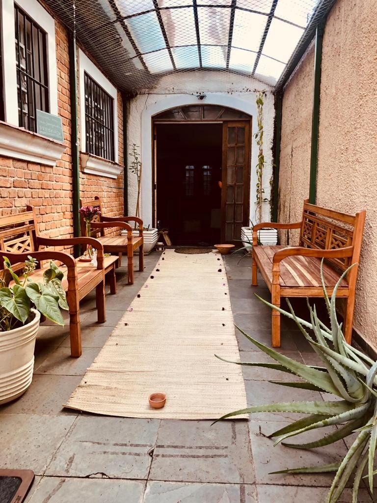 Ambiente acolhedor da Casa Pulsar