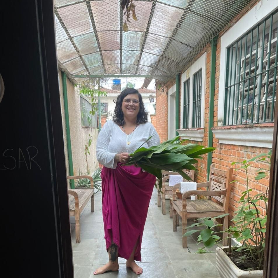 Círculo de mulheres em roda de conversa na Casa Pulsar