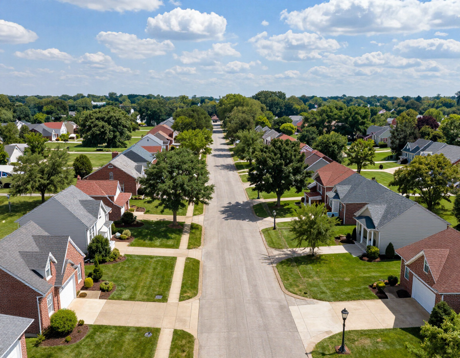 Springfield residential neighborhood