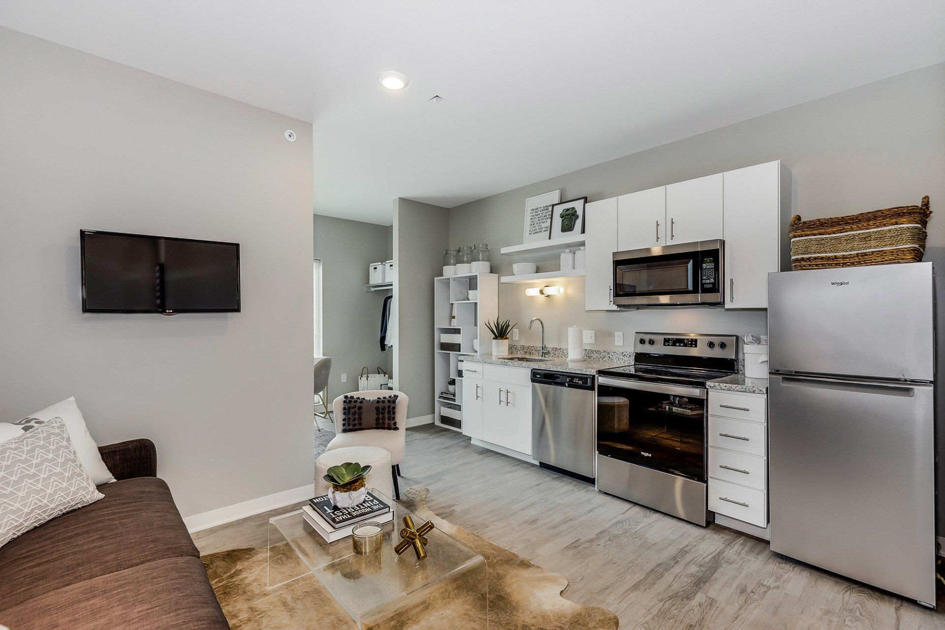 Furnished living room 02