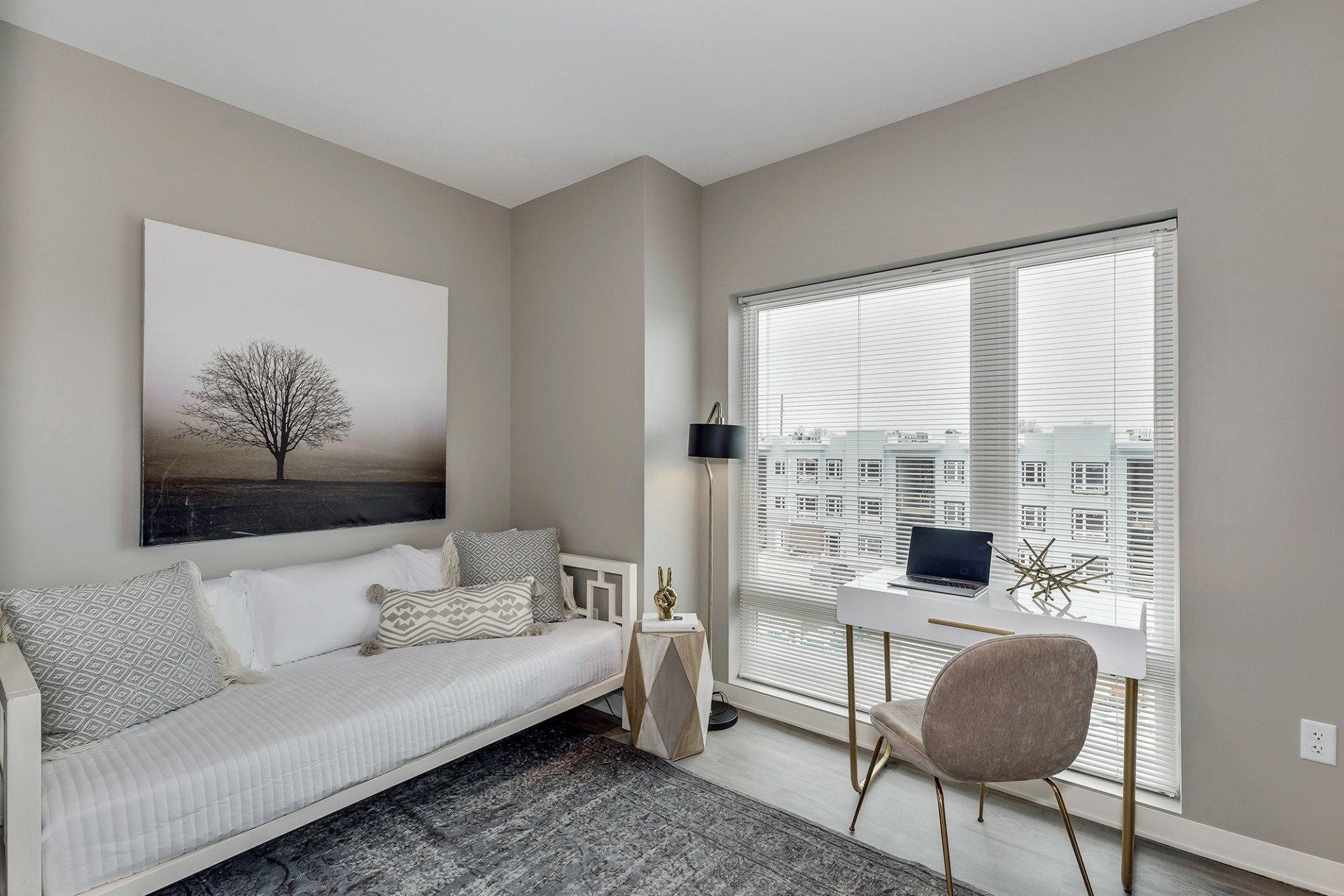 Furnished living room