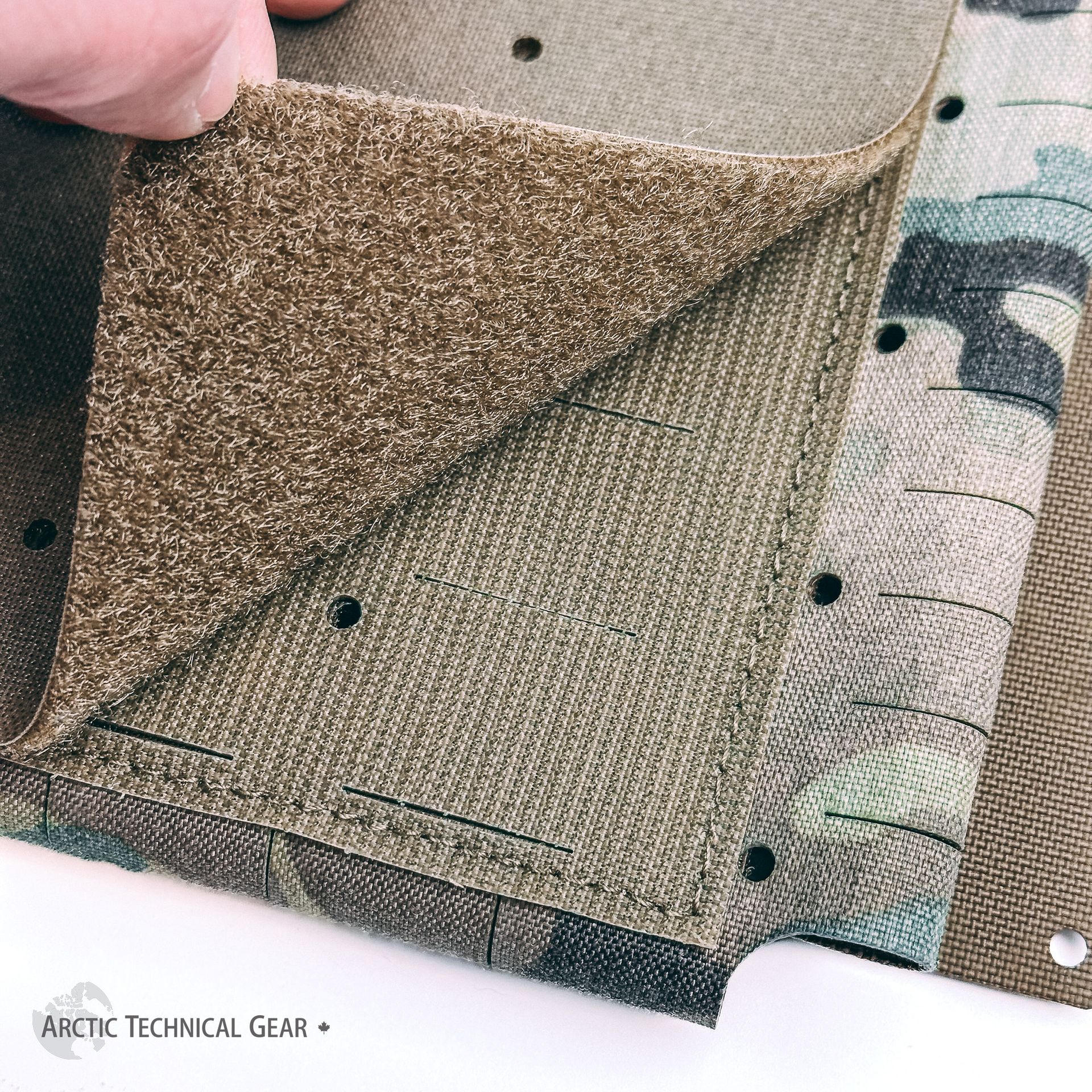 TCR Placard V2 Velcro Backer