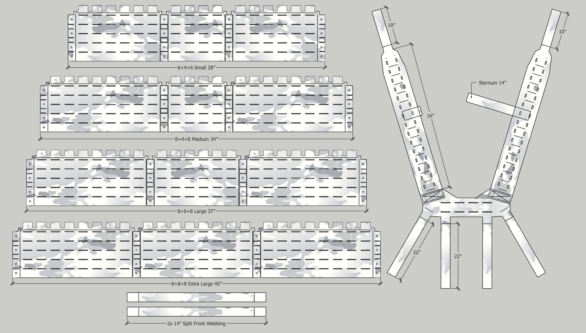 AWS Belt Kit (Arctic Warrior System)