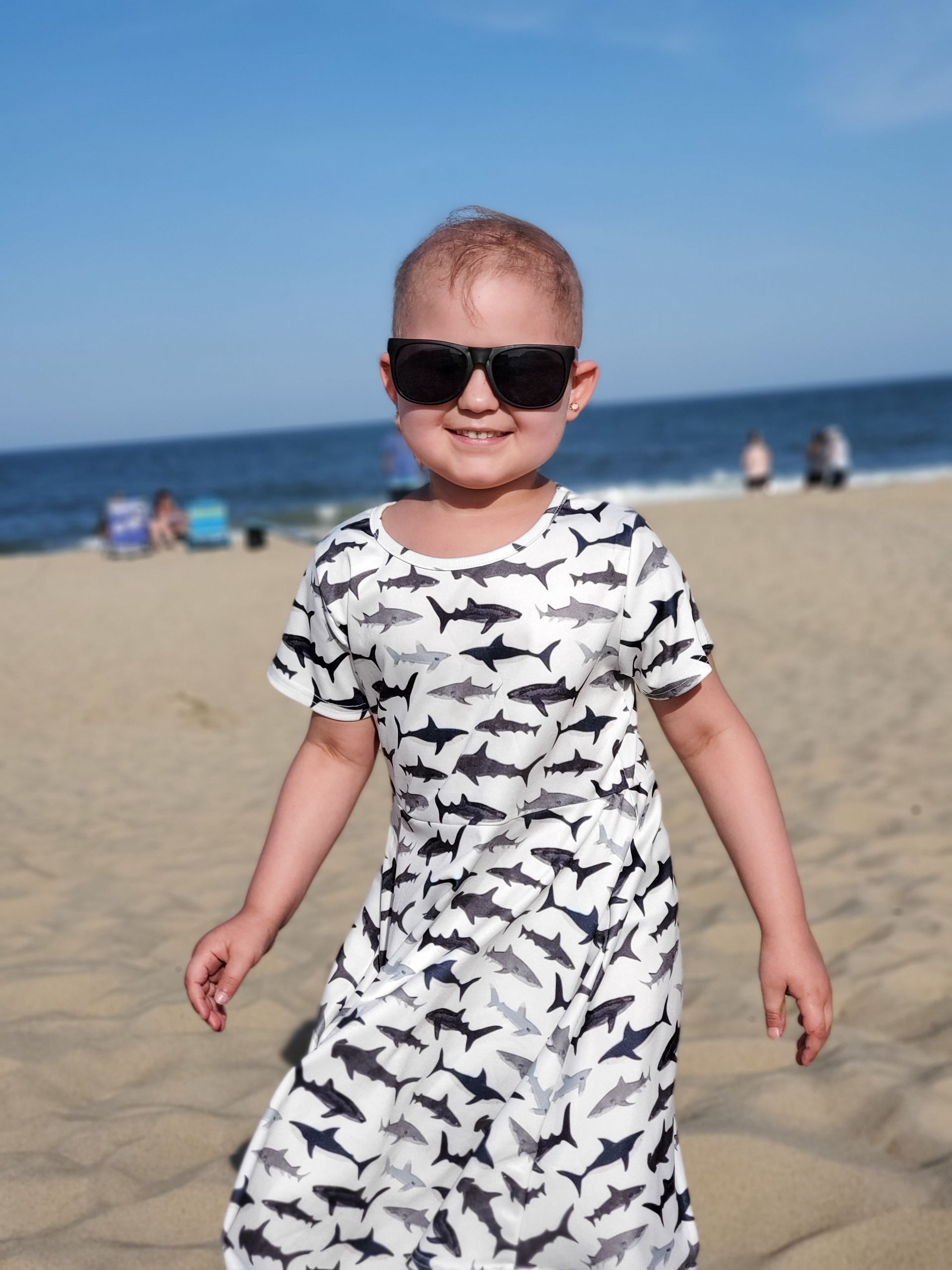 LBF Hero Abby Cafiero on the beach
