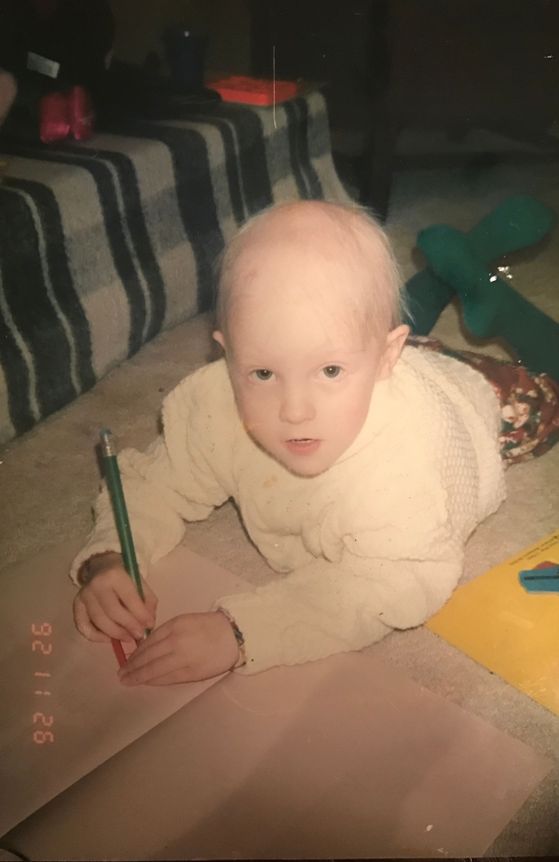 LBF Hero Elizabeth as a baby