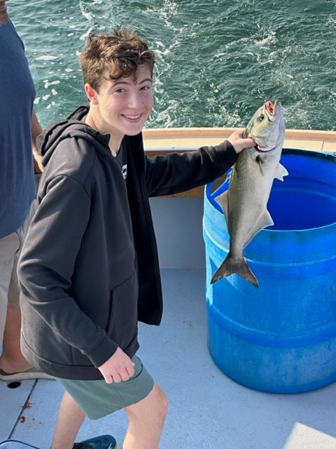 LBF Hero Junior Wroblewski  holding fish