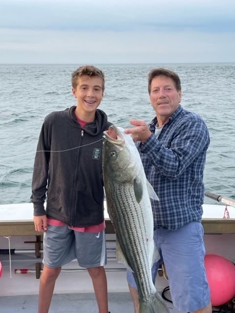 LBF Hero Junior with his dad fishing