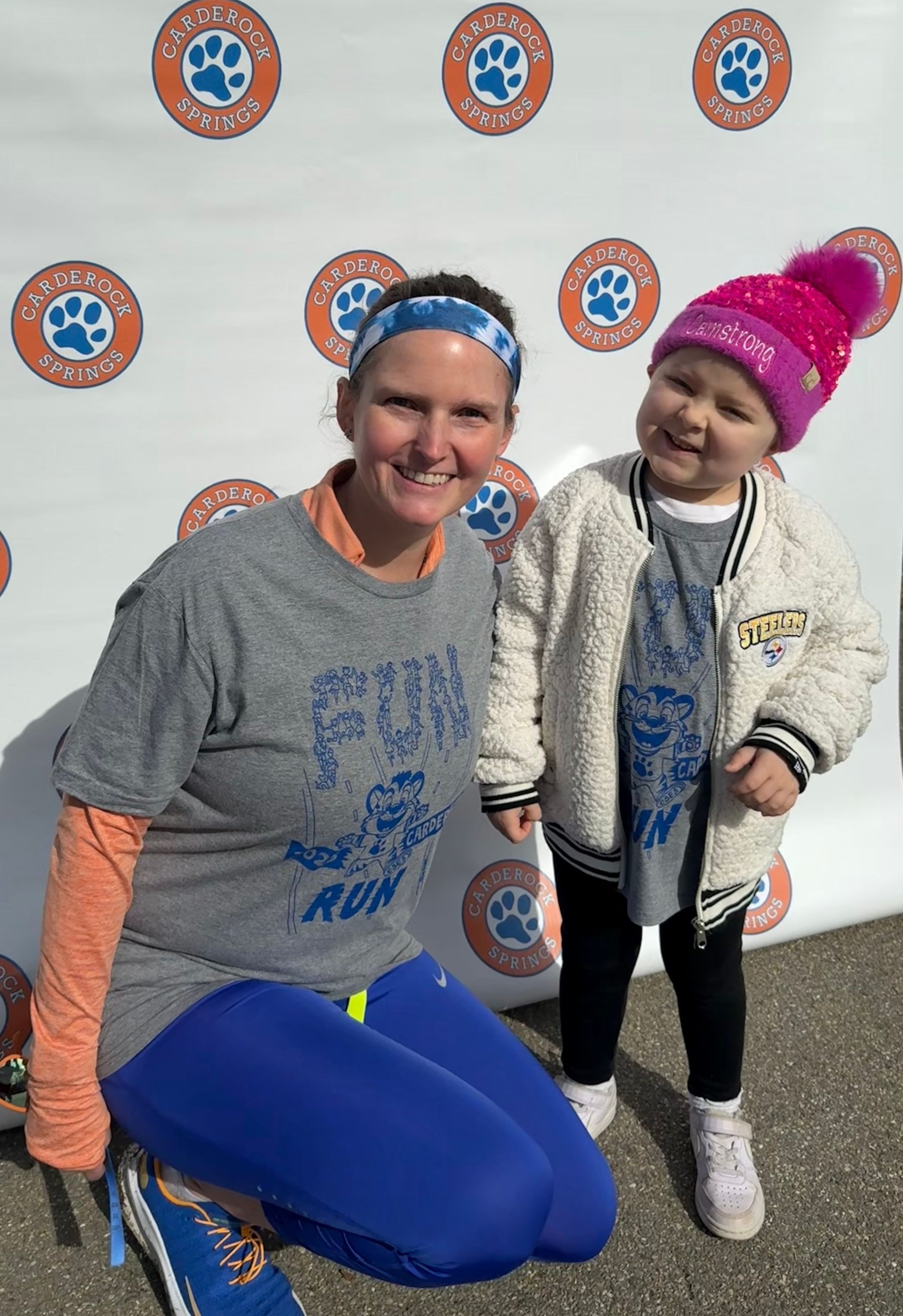 Justine Carr and Cameron