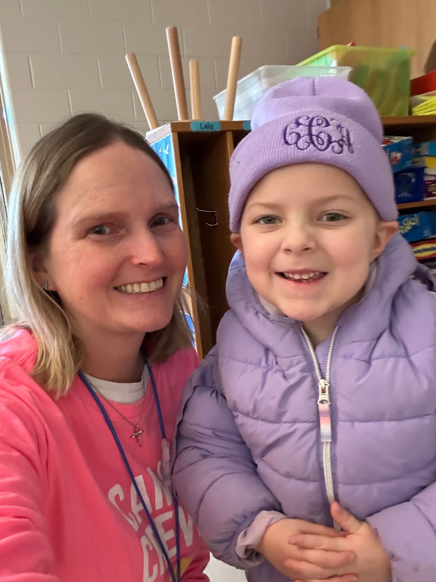 Justine Carr and Cameron Corno