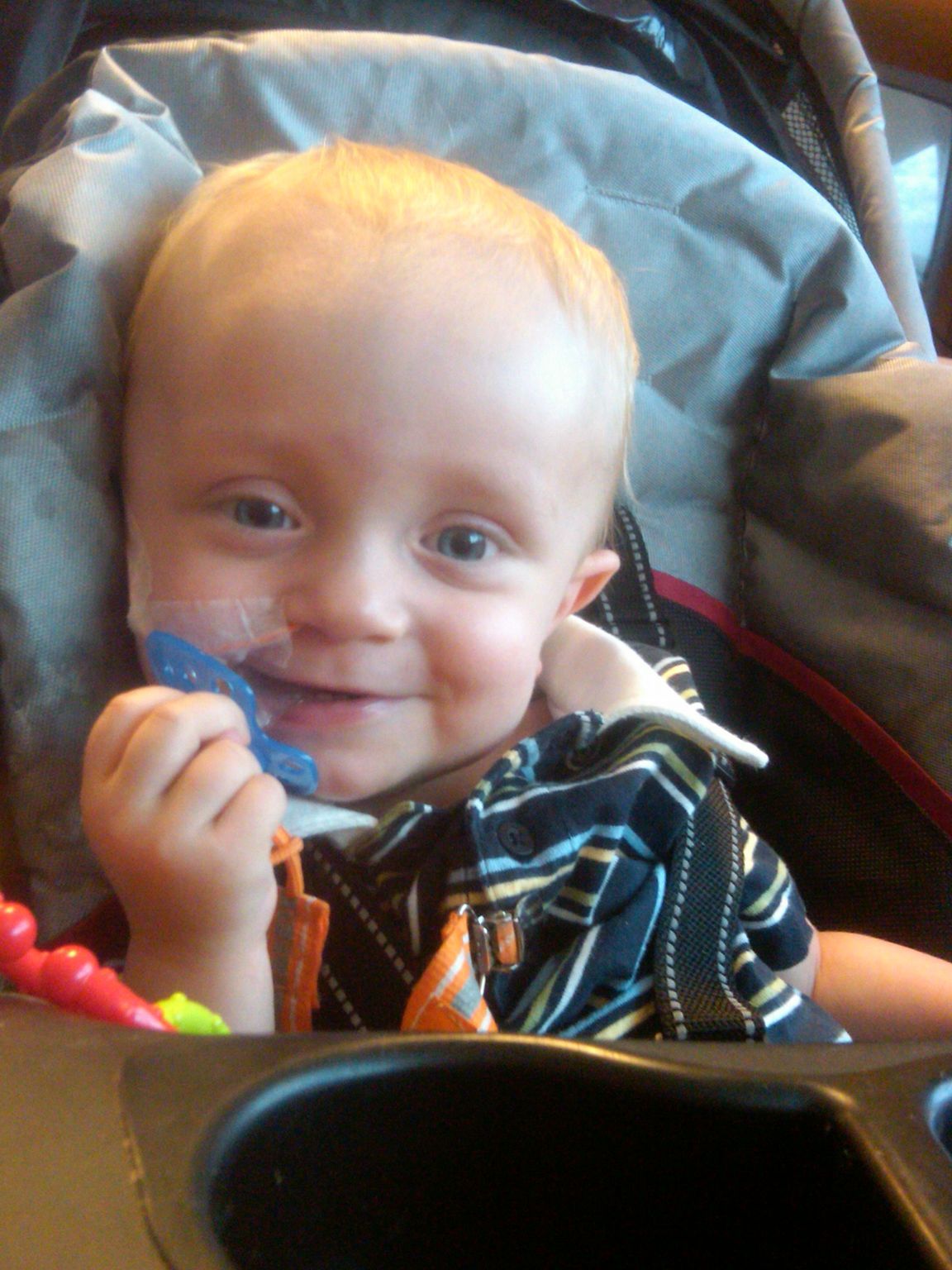 LBF Hero Jack Purssord holding toy