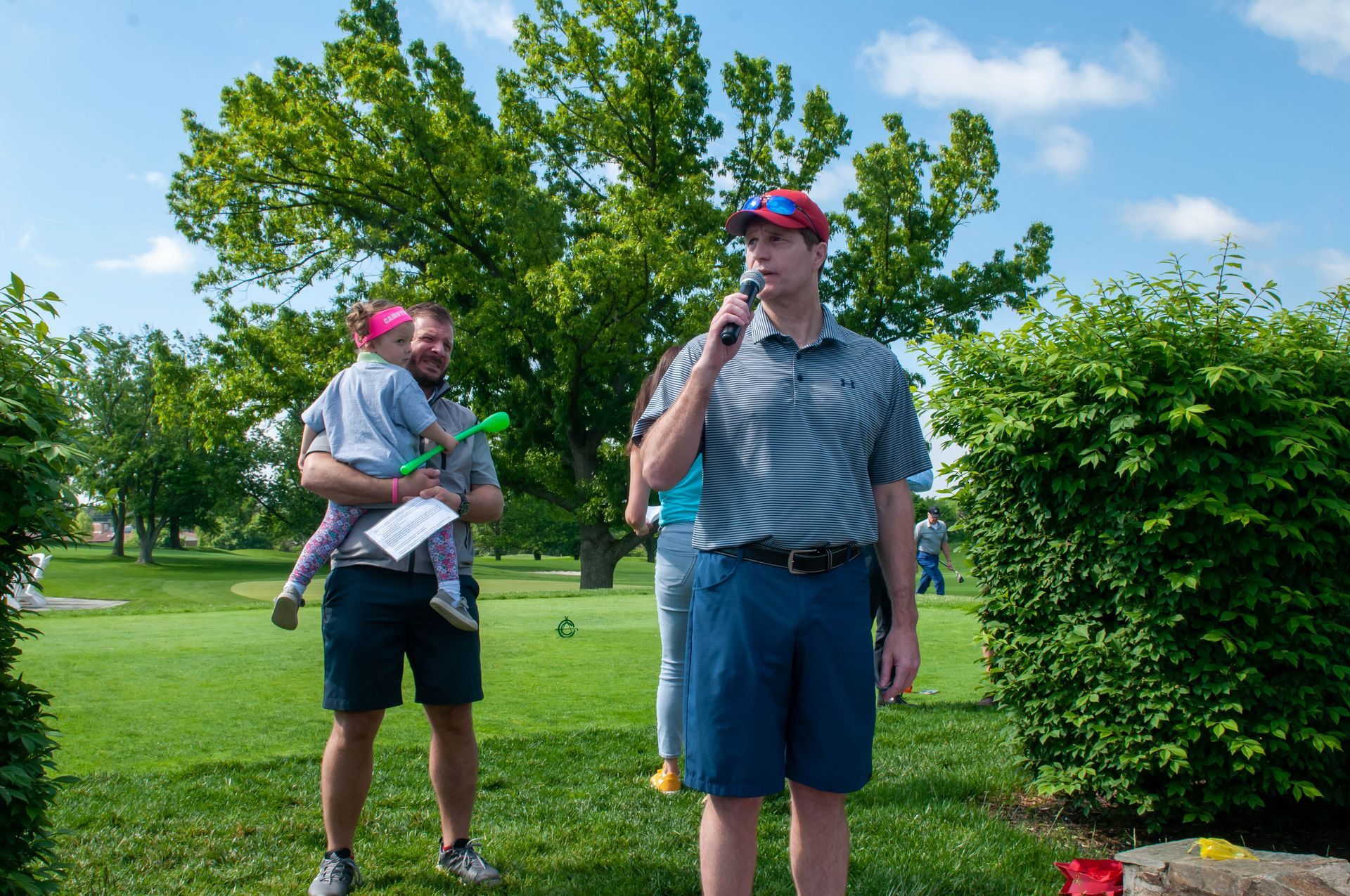 LBF golf tournament staf