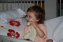 LBF Hero Lila Giroux in bed