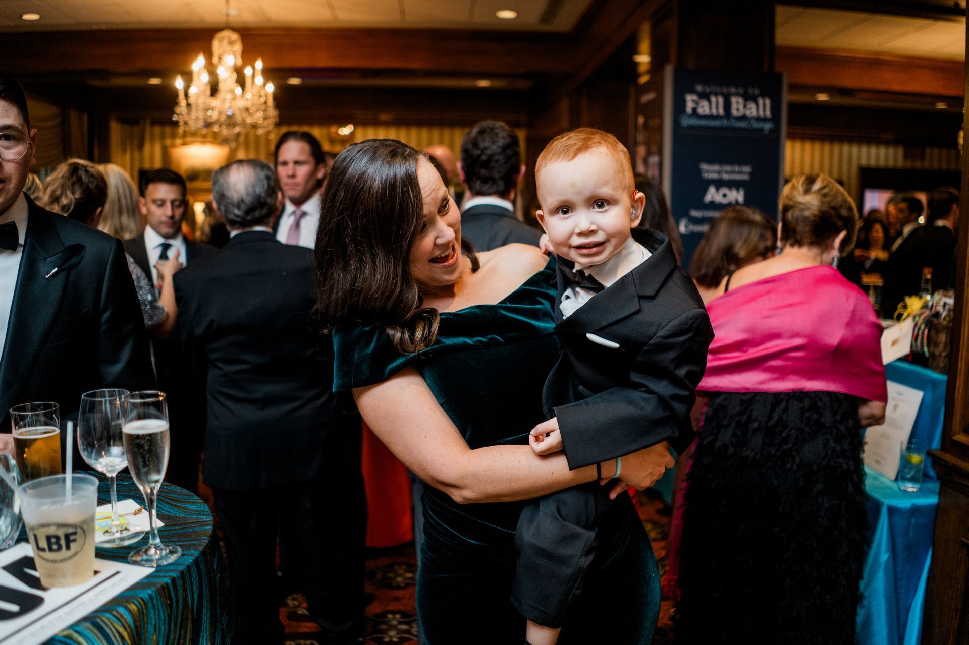 LBF Hero Mikey Hartnett at LBF Ball