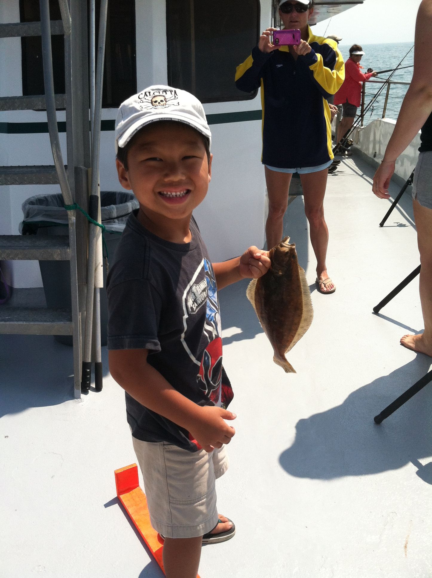 LBF Hero William Hovis holding fish