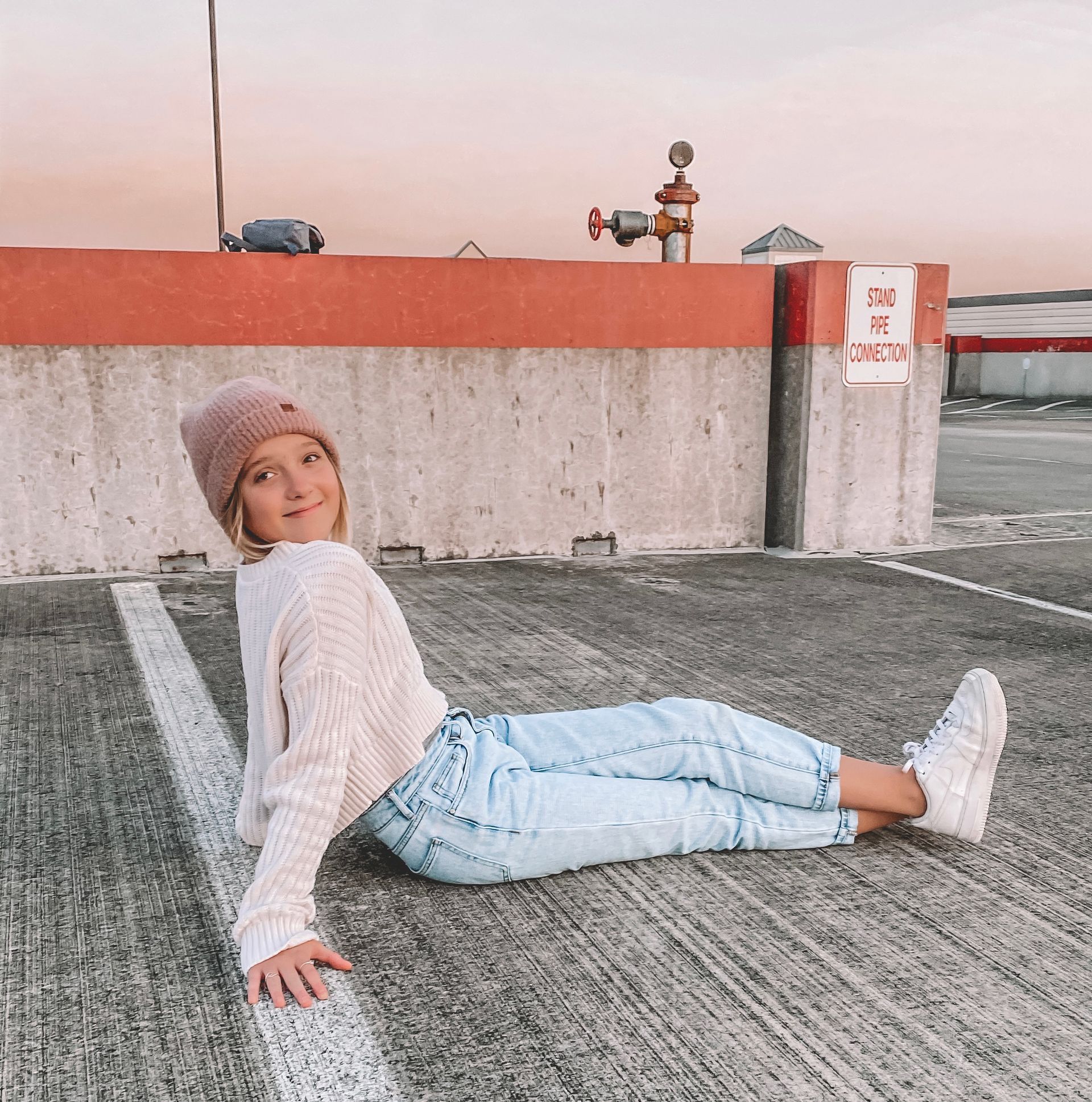 LBF Hero Zoe Fitzgerald on the boardwalk